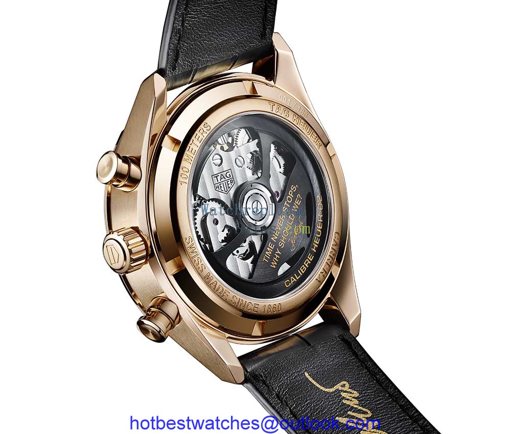 tag heuer carrera chrono jack heuer anniversary 2020 caseback
