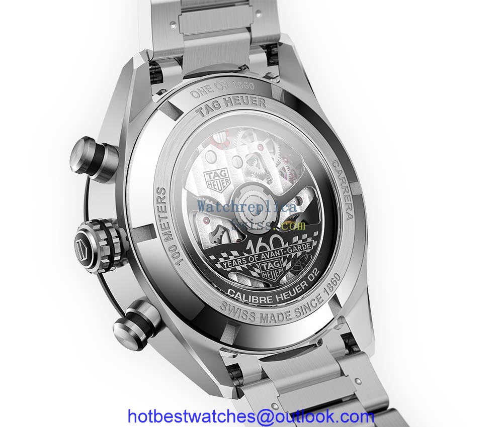 tag heuer carrera sport chrono 160 anniversary caseback