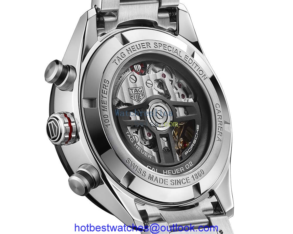 tag heuer chrono carrera porsche caseback
