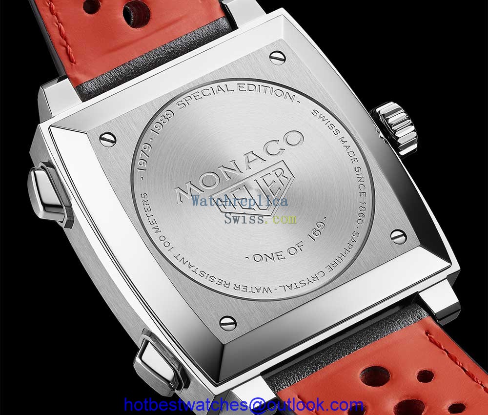tag heuer monaco limited 1979-1989 red caseback