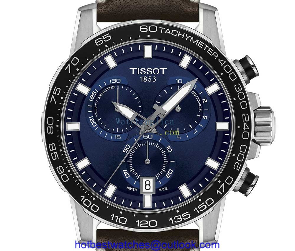 tissot supersport chrono closeup