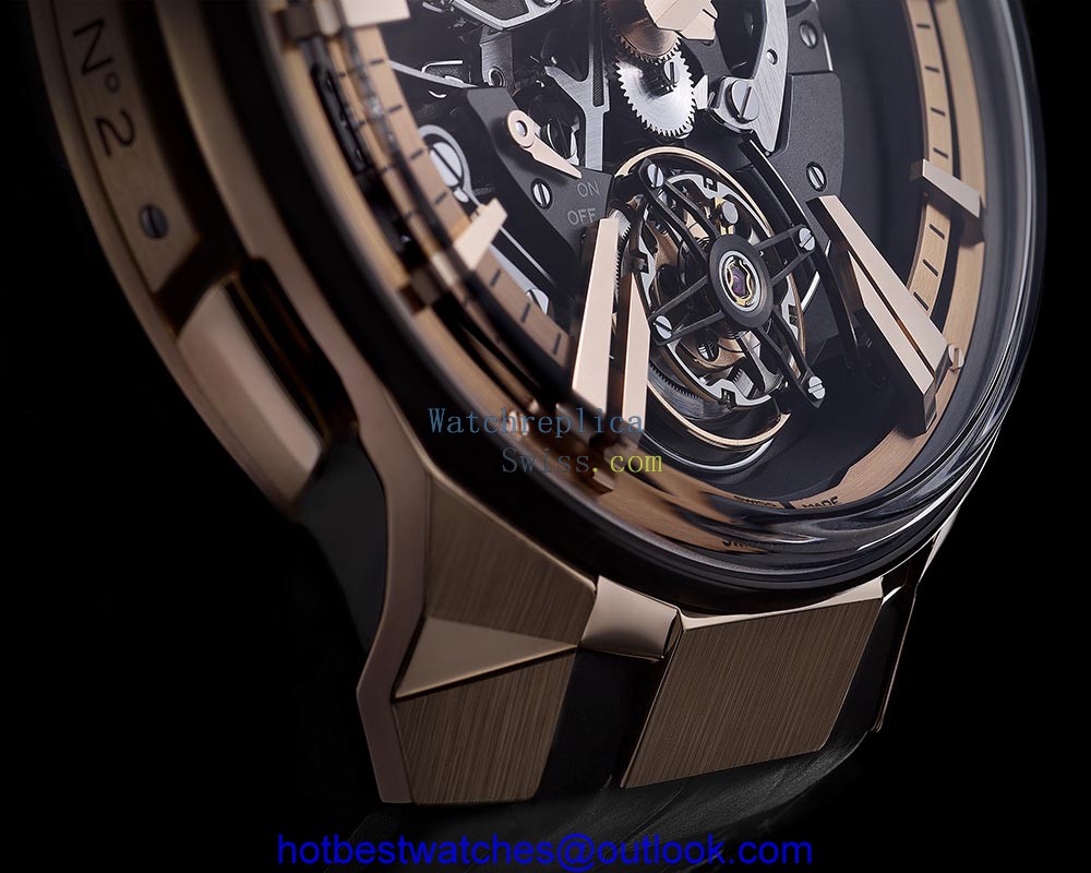 ulysse nardin blast hourstriker tourbillon closeup