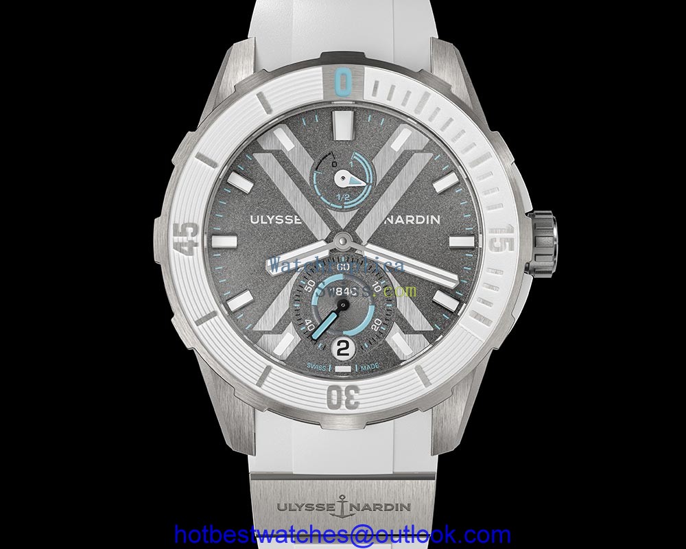 ulysse nardin diver x antarctica closeup