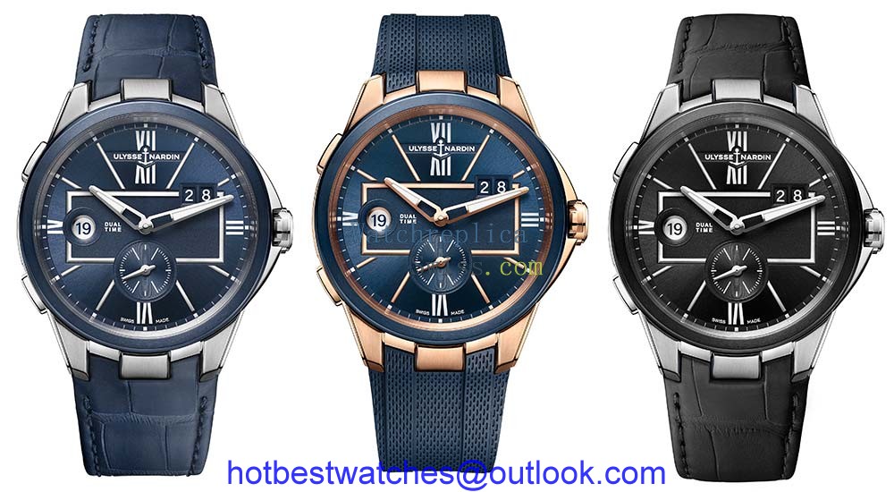 ulysse nardin dual time 42 collection