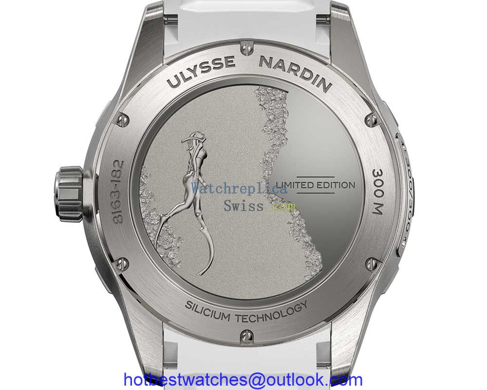 ulysse nardin lady diver great white engraved caseback