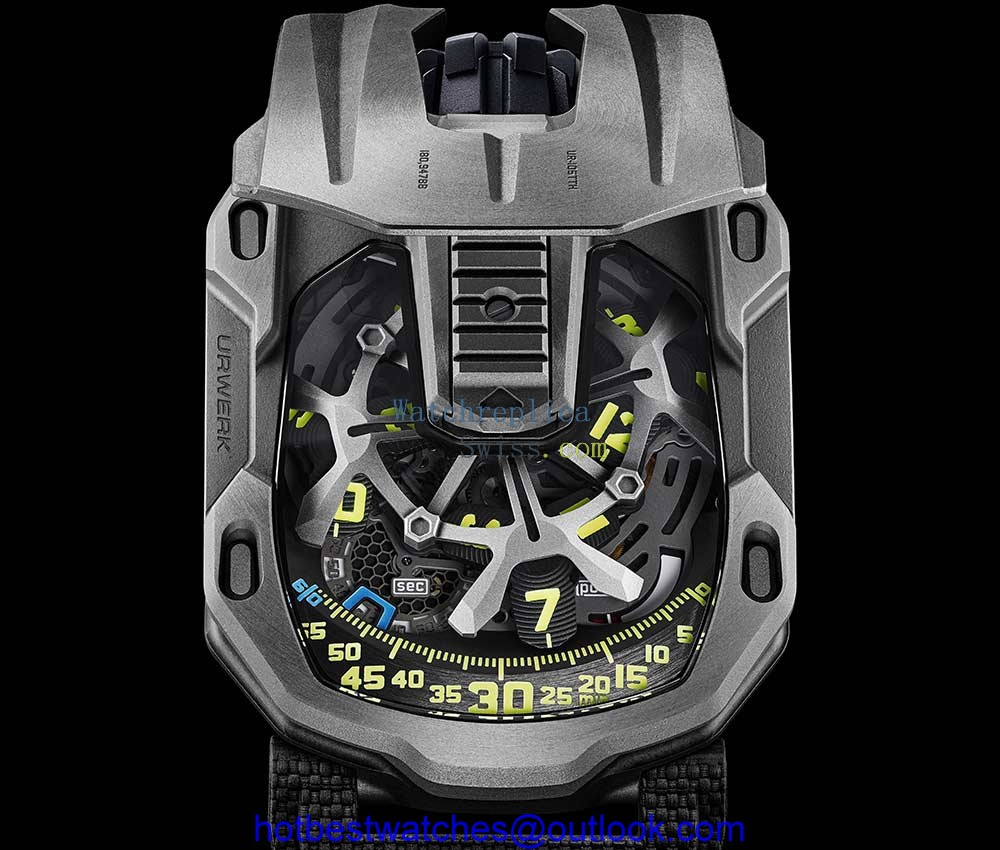 urwerk ur 105 tantale open