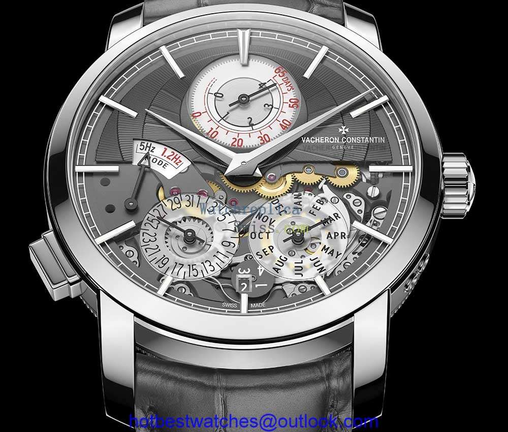 vacheron constantin traditionnelle twin beat closeup