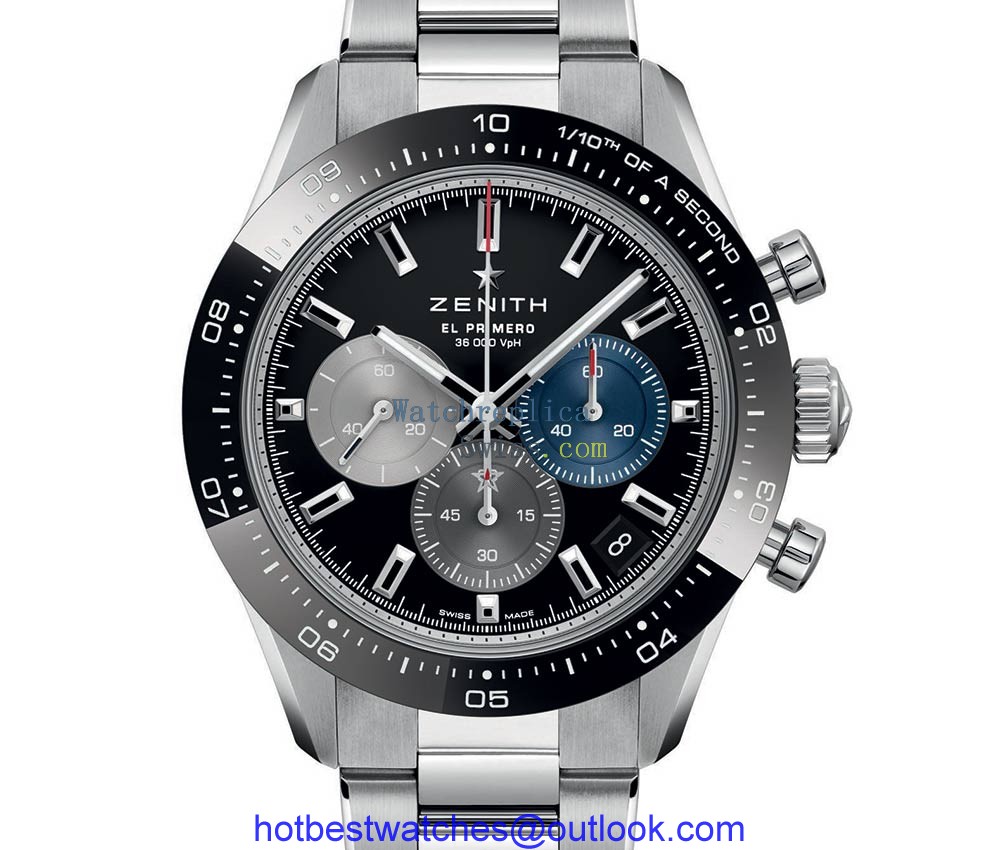 zenith chronomaster sport black dial