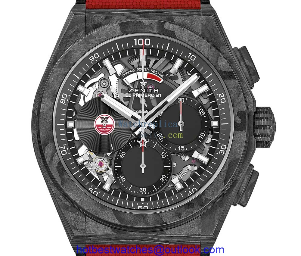 zenith defy 21 carl cox closeup