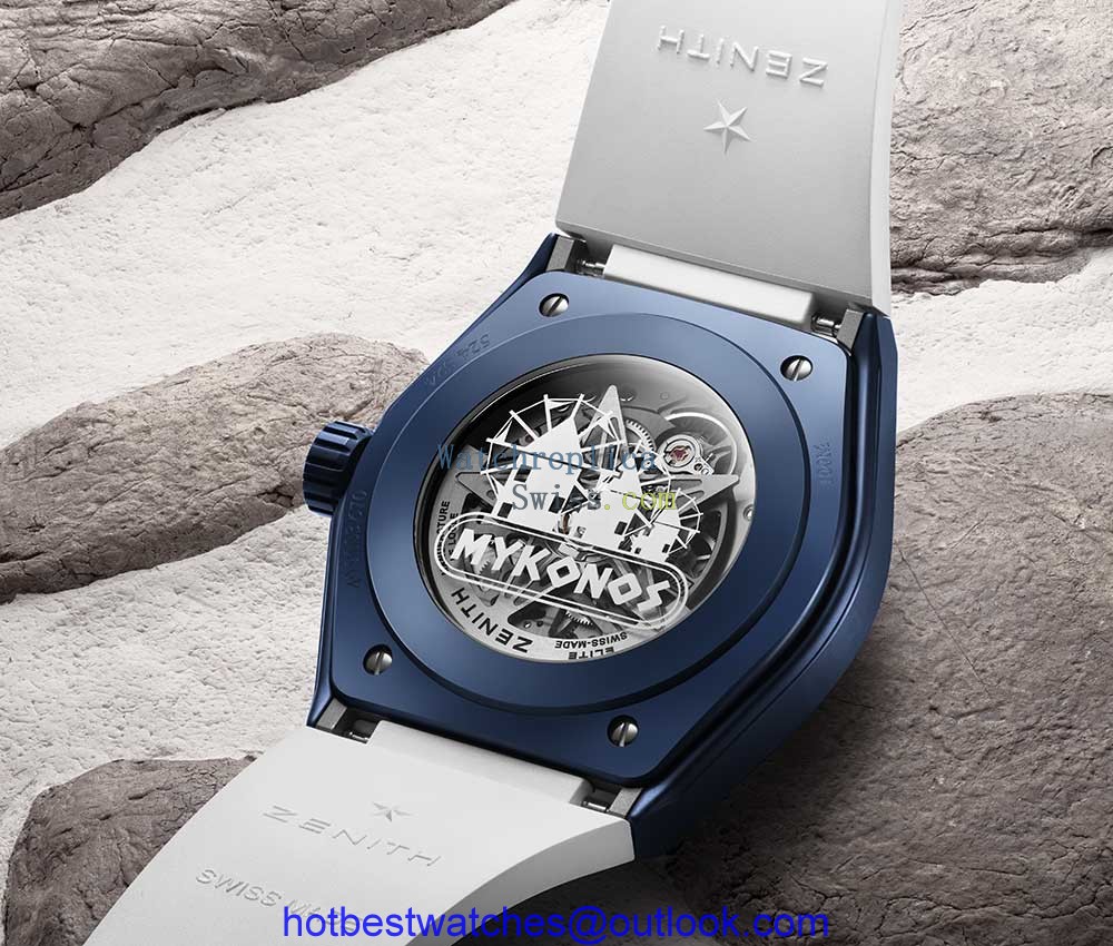 zenith defy classic mykonos caseback