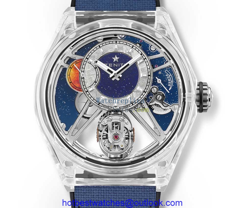 zenith defy sapphire edition haute horlogerie zero g