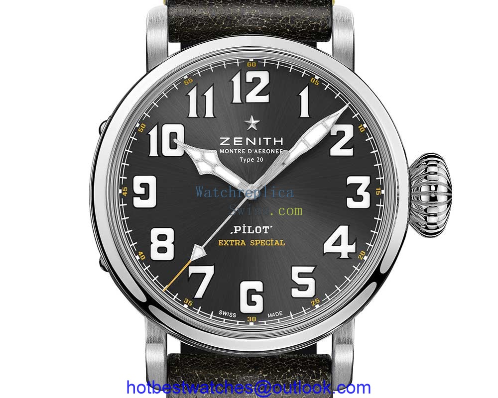 zenith pilot type 20 rescue closeup