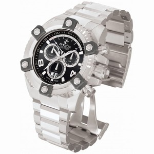 Invicta Arsenal Black Dial Stainless Steel Men's Watch 0335