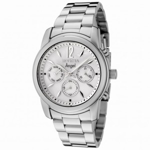 Invicta Angel Multi-Function Silver Dial Stainless Steel Ladies Watch 0463