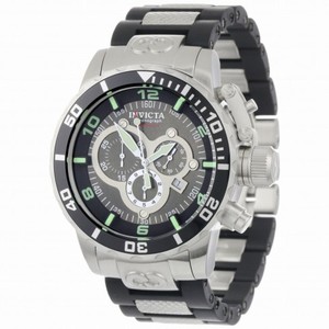 Invicta Corduba Mother of Pearl Chronograph Dial Stainless Steel and Rubber Men's Watch 0477