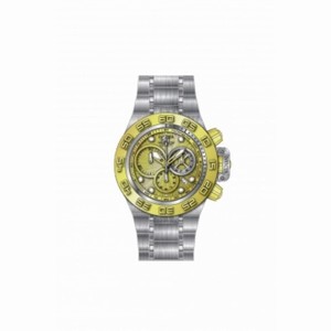 Invicta Subaqua Noma IV Chronograph Gold Dial Men's Watch 10146