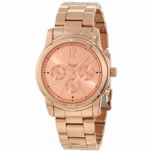 Invicta Angel Multi-Function Rose Dial Rose Gold-plated Ladies Watch 12509