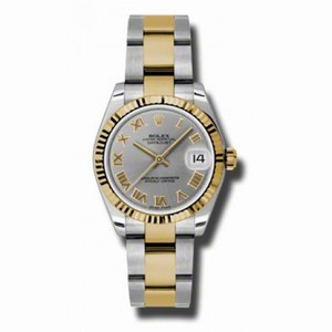 Rolex Datejust Automatic Stainless Steel and 18kt Gold Ladies Watch 178273GRO