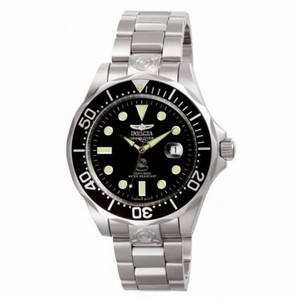 Invicta Grand Diver Black Men's Watch 3044