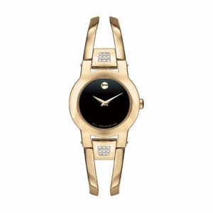 Movado Amorosa Gold-Tone Ladies Watch 0604984