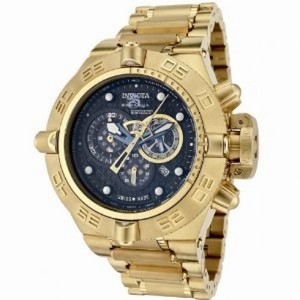 Invicta Subaqua Noma IV Chronograph 18K Gold-plated Men's Watch 6554