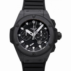 Hublot Big Bang Black Dial Black Rubber Strap Chronograph Men's Watch 709-CI-1770-RX