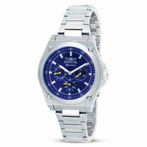 Invicta Signature II Multi-function Blue Dial Stainless Steel Men's Watch 7311