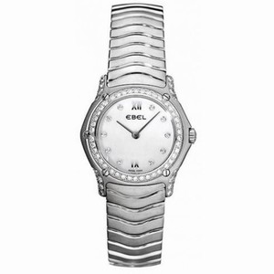 Ebel Classic Wave Mother of Pearl Dial Stainless Steel Ladies Watch 9090F29-971025