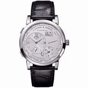 A. Lange and Sohne Lange 1 Time Zone Platinum Men's Watch 116.025