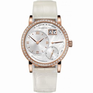 A. Lange and Sohne Little Lange 1 Soiree 18K Rose Gold Diamond Ladies Watch 813.047