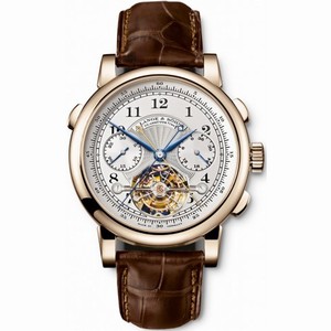 A. Lange and Sohne Tourbograph Pour le Merite Silver Dial Ladies Watch 712.050