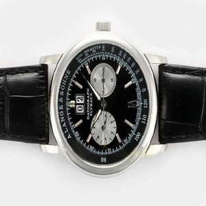 A.Lange Sohne Datograph 403.035 Stainless Steel Case 39mm Mens Watch