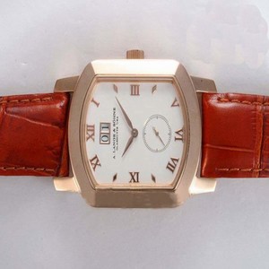A.Lange Sohne Grand Arkade 103.021 Rectangle Manual Winding White Dial Watch