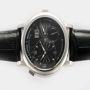 A.Lange Sohne Lange 1 101.035 Manual Winding Stainless Steel Bezel Mens Watch