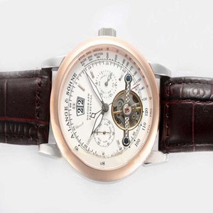 A.Lange Sohne Tourbograph Pour le Merite 701.001 Round Manual Winding Mens Watch