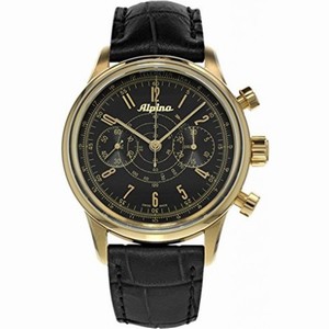 Alpina Alpina 130 Pilot Heritage Chronograph Black Dial Men's Watch AL-860B4H5