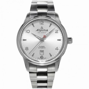 Alpina Alpiner Automatic Silver Dial Stainless Steel Men's Watch AL-525S4E6B