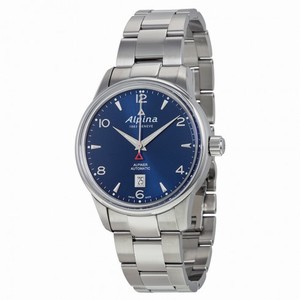 Alpina Alpiner Sunray Navy Dial Stainless Steel Men's Watch AL-525N4E6B