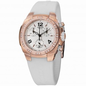 Alpina Avalanche Extreme Silver Dial White Rubber Ladies Watch AL350LWWW2AD4