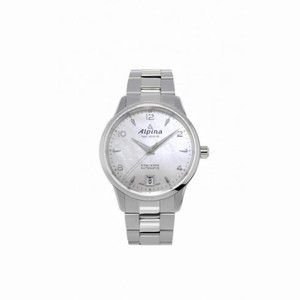 Alpina Comtesse Automatic White Mother of Pearl Dial Ladies Watch AL-525APW3C6B
