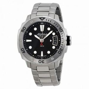 Alpina Diver 300 Lady Black Dial Stainless Steel Watch 240LB3V6B