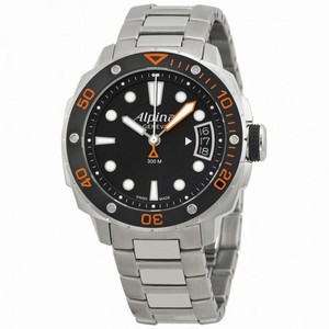 Alpina Extreme Diver 300 Black Dial Steel Bracelet Ladies Watch AL240LBO3V6B