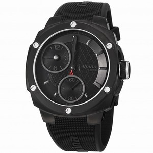 Alpina Extreme Regulator Mechanical Black Dial Rubber Men's Watch AL650LG5FBAE6O