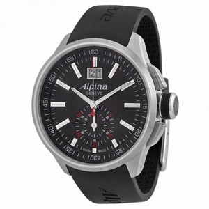 Alpina Racing Chronograph Black Dial Stainless Steel Men's Watch AL353B5AR36