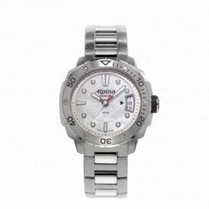 Alpina Seastrong Mother-of-Pearl Dial Stainless Steel Watch 240LSD3V6B