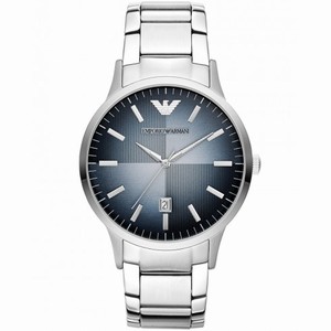 Armani Classic Blue Textured Dial Men's Watch AR2472