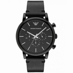 Armani Dress Black Dial Men's Chronograph Watch AR1918