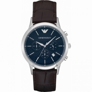 Armani Dress Blue Dial Men's Chronograph Watch AR2494