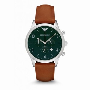 Armani Dress Green Dial Men's Chronograph Watch AR1941