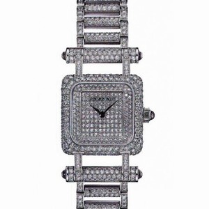Audemars and Piguet Deva Diamond Pave Dial 18kt White Gold Ladies Watch 67424BCZZ1204BC01